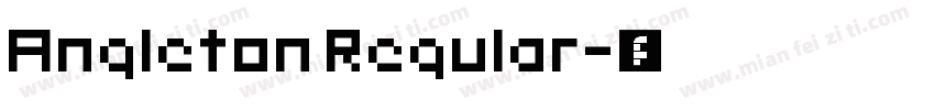 Angleton Regular字体转换